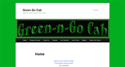 Desktop Screenshot of greengocabcc.com